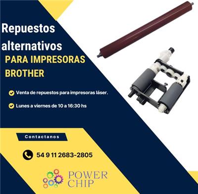 Repuestos alternativo para impresora Brother